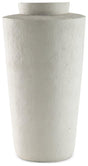 Ashley Furniture Flurinworth Vase, decorative ceramic vase with textured design, displayed on a neutral background.