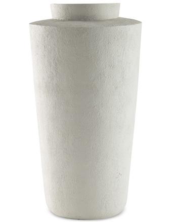 Elegant Ashley Furniture Flurinworth Vase with a smooth ceramic finish, ideal for decorative display or floral arrangements.
