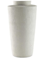 Elegant Ashley Furniture Flurinworth Vase with a smooth ceramic finish, ideal for decorative display or floral arrangements.