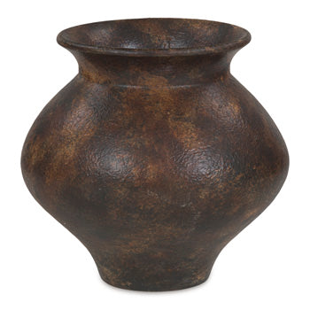 Ashley Furniture Laddlow Vase with a sleek, modern design in a neutral finish, perfect for decorative displays.