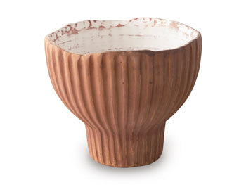 Ashley Furniture Orban Vase, decorative ceramic vase with a sleek design, ideal for home decor arrangements.