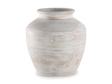 Ashley Furniture Meadie Vase, a stylish decorative vase with a modern design, shown in a clean, neutral setting.