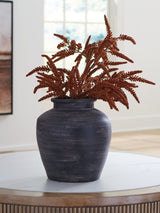 Ashley Furniture Meadie Vase with a sleek, modern design perfect for home decor, shown in a close-up image.