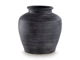 Ashley Furniture Meadie vase with a sleek, modern design in a neutral finish, perfect for home decor accents