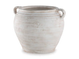 Ashley Furniture Meadie vase, decorative ceramic vase with a glossy finish and intricate design, suitable for home decor.
