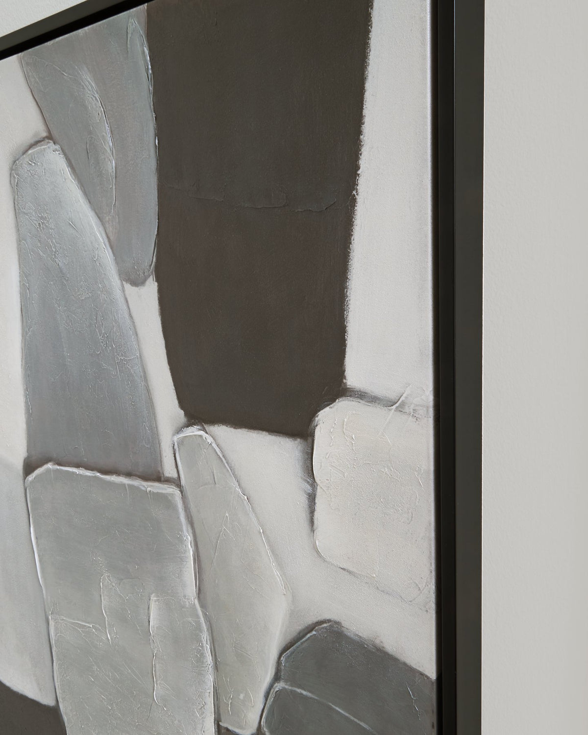 Ashley Furniture Adilson Wall Art featuring a modern, abstract design with vibrant colors on a textured canvas.