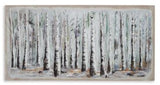 Calbert wall art by Ashley Furniture featuring modern abstract design in neutral tones, perfect for contemporary home decor.