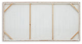 Ashley Furniture Calbert Wall Art featuring a modern, abstract design suitable for contemporary home decor.