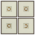 Set of four Dallbourne wall art pieces by Ashley Furniture featuring modern abstract designs for stylish home decor.