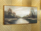 Ashley Furniture Edendale Wall Art featuring abstract design in neutral tones, ideal for modern home decor.
