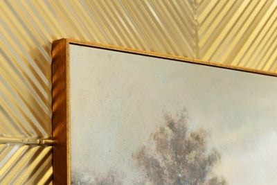 Close-up of Ashley Furniture Edendale Wall Art showing intricate design and textured details in a modern wall decor piece.