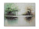 Ashley Furniture Garlenridge wall art featuring a modern, abstract design perfect for enhancing living room decor.