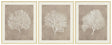 Set of three Hendridge wall art pieces by Ashley Furniture featuring modern, abstract designs for stylish home decor.