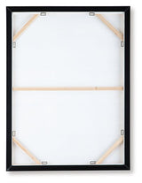 Ashley Furniture Kalanmore Wall Art featuring a stylish, modern design with textured elements for contemporary home decor.