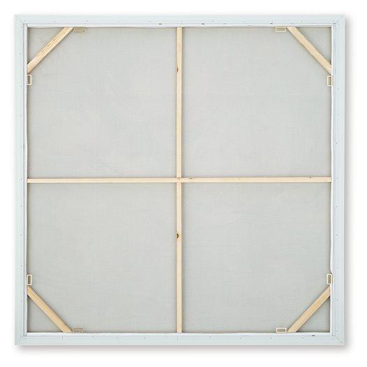 Modern Parryville Wall Art by Ashley Furniture featuring abstract design in neutral tones, perfect for contemporary home decor.