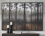 Ashley Furniture Philyra Wall Art featuring a modern abstract design suitable for contemporary home décor.