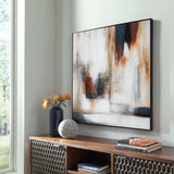 Ashley Furniture Pigeonford Wall Art featuring a modern, abstract design to enhance contemporary home decor.