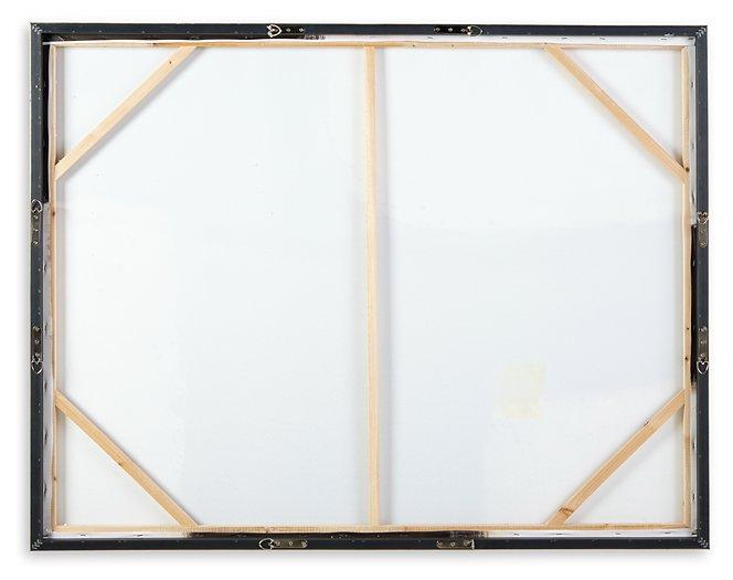 Reighlea wall art by Ashley Furniture featuring colorful floral design, ideal for modern living room or bedroom decor.