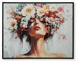 Ashley Furniture Shadwick Wall Art featuring modern abstract design in neutral tones, ideal for contemporary home decor.