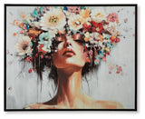 Ashley Furniture Shadwick Wall Art featuring modern abstract design in neutral tones, ideal for contemporary home decor.