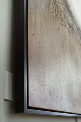 Ashley Furniture Siaking wall art, modern abstract wall decor with vibrant colors and textured finish.