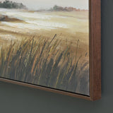 Ashley Furniture Taymen Wall Art featuring modern abstract design in neutral tones for stylish home decor.