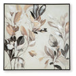 Ashley Furniture Trulow wall art featuring a modern abstract design in neutral tones on a wall display.
