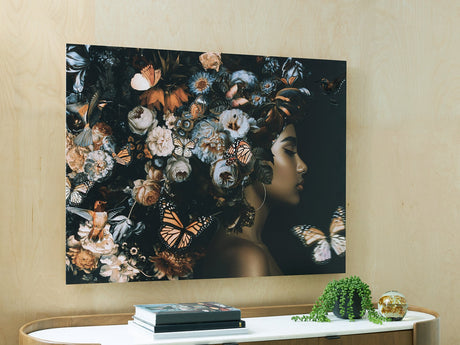 Ashley Furniture Valfer wall art featuring modern abstract design with vibrant colors, perfect for stylish home decor.