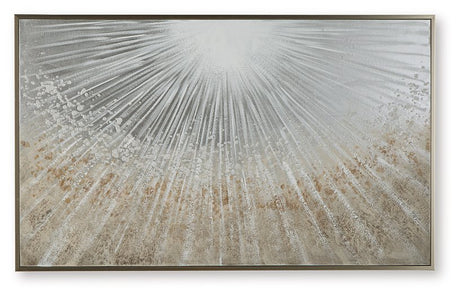 Ashley Furniture Waldard Wall Art featuring a modern, abstract design suitable for contemporary home decor.