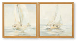 Ashley Furniture Winbrook Wall Art Set of 2 featuring modern abstract designs for stylish home decor.