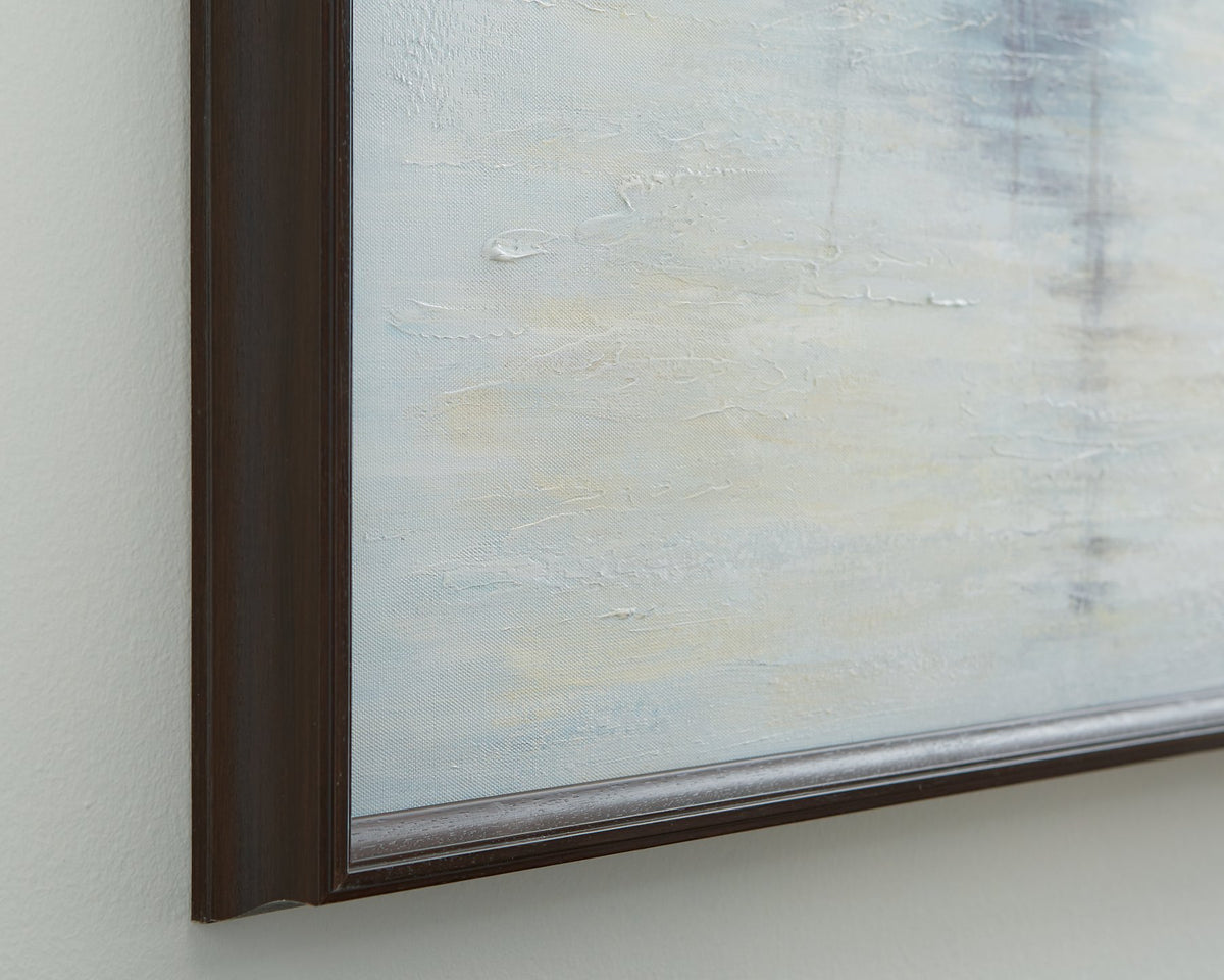 Elegant Worthney Wall Art by Ashley Furniture featuring a modern, abstract design for stylish home decor.