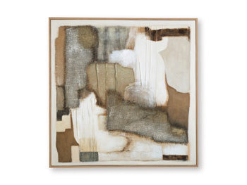 Ashley Furniture Wylander wall art featuring modern abstract design in vibrant colors, ideal for contemporary home decor.