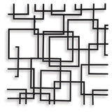 Ashley Furniture Aadanton wall decor featuring modern, abstract metal art with a sleek, contemporary design for stylish wall accents.