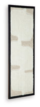Ashley Furniture Kadworth wall decor featuring modern abstract design with textured wood accents for stylish home decoration.