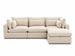 Serenity Cloud 4pc Sectional w/Storage Ottoman - Pull Up A Couch