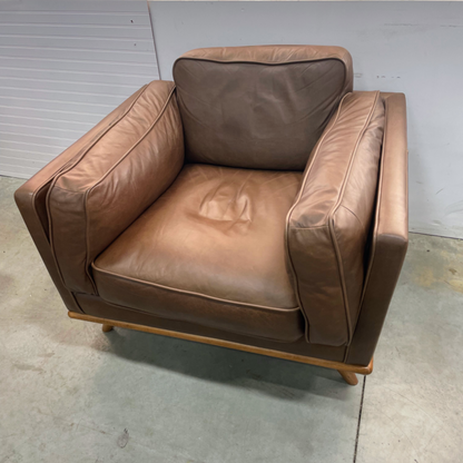 ARTICLE Leather Timber Chair