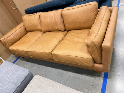 ARTICLE - Timber Leather Sofa