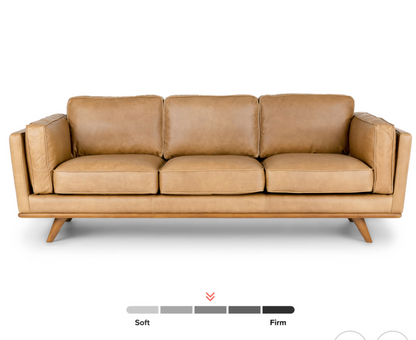 ARTICLE - Timber Leather Sofa