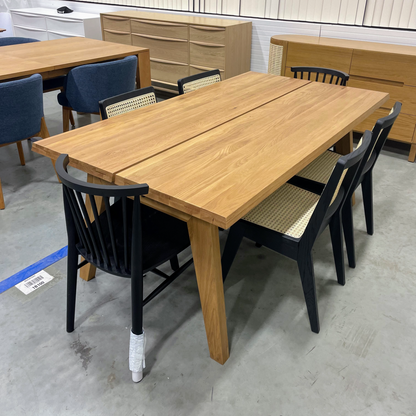 ARTICLE -  Madera Dining Table for 6 - Oak  | 🚛 WHITE GLOVE DELIVERY