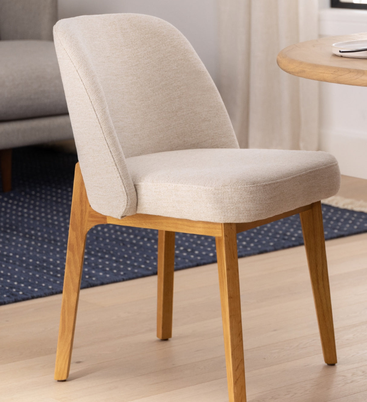 ARTICLE - Alta Dining Chair (Oak and Ivory)