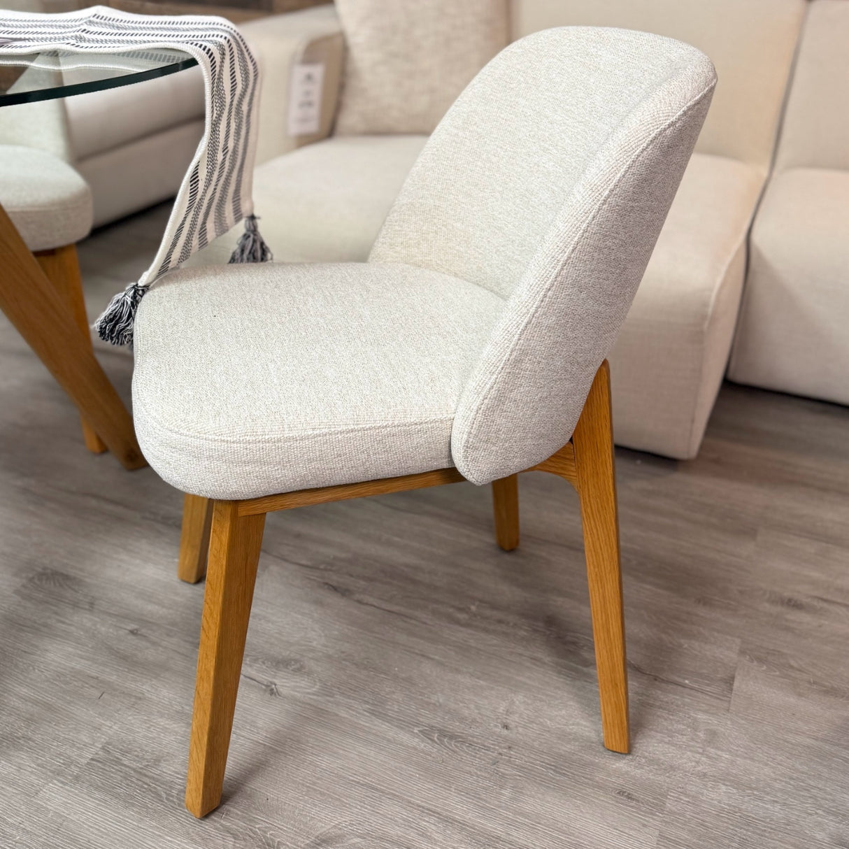 ARTICLE - Alta Dining Chair (Oak and Ivory)