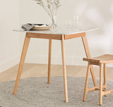 ARTICLE - Vena Cafe Table (Marble & Oak)