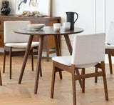 ARTICLE - Seno Round Dining Table for 2 (Walnut)