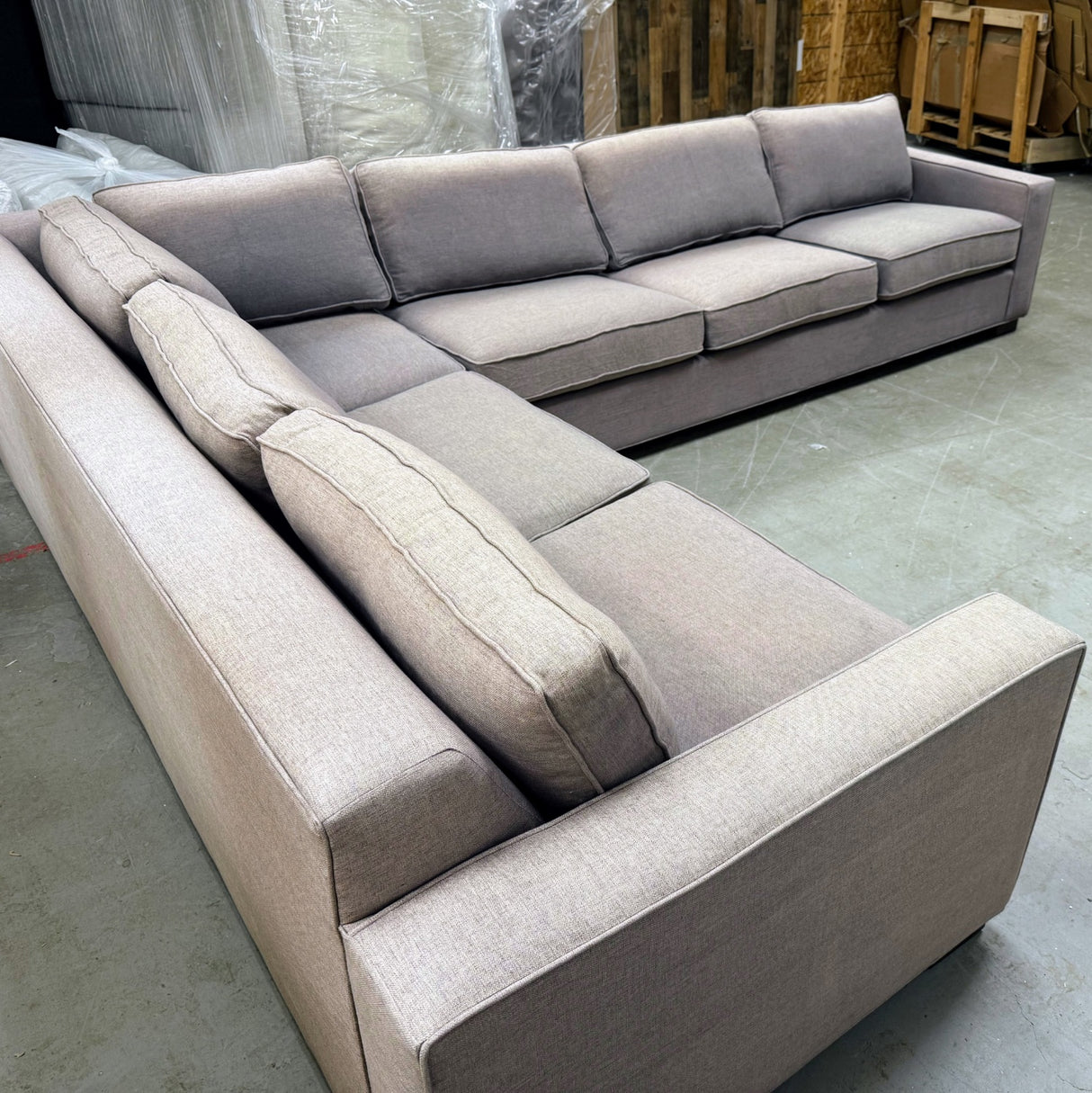 2pc Mitchell Gold Bob Williams Carson Right Sectional | 🚛 WHITE GLOVE DELIVERY