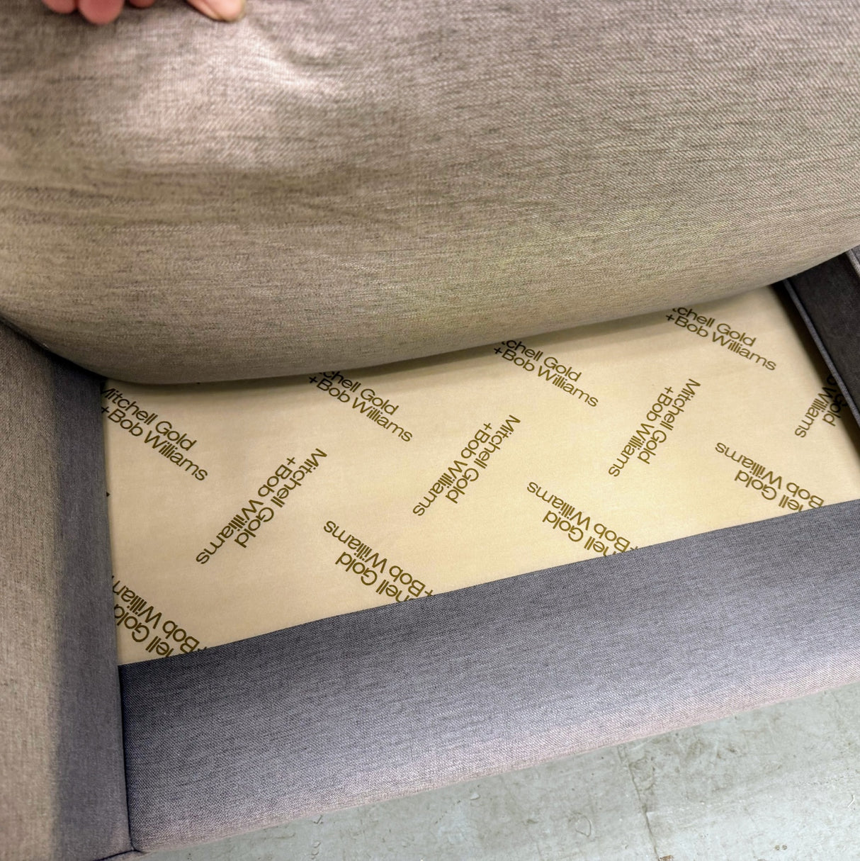 2pc Mitchell Gold Bob Williams Carson Right Sectional | 🚛 WHITE GLOVE DELIVERY