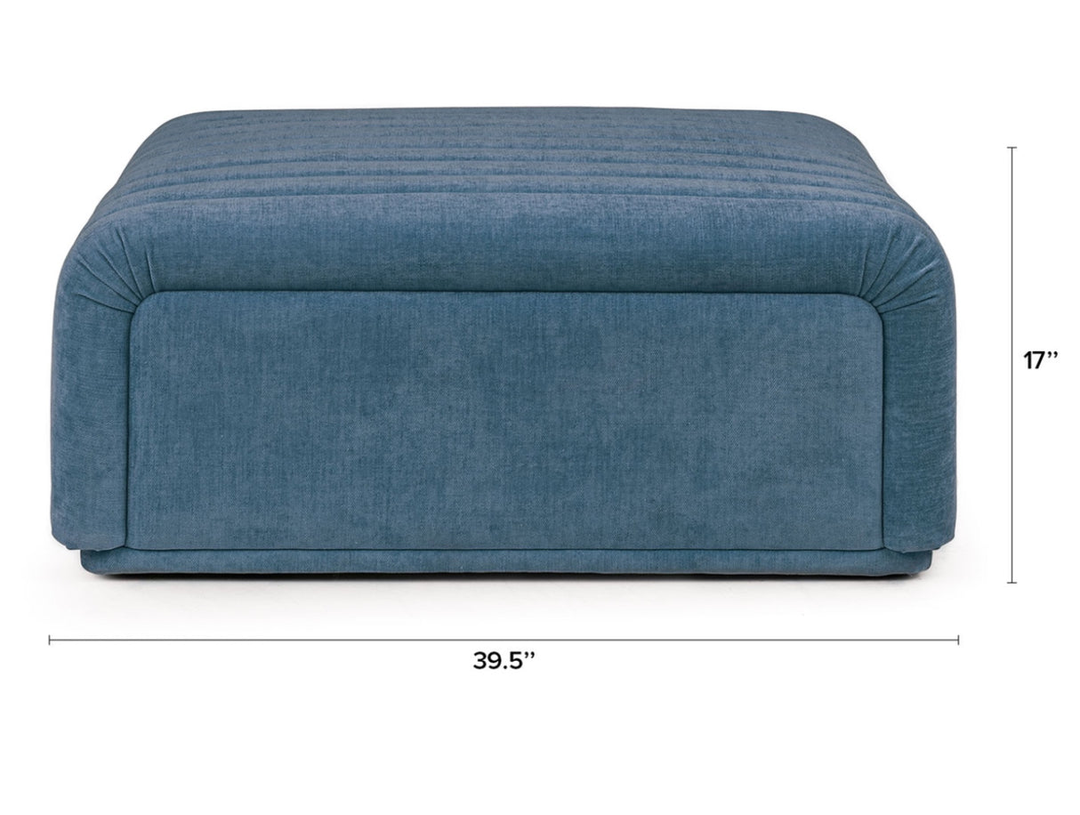 ARTICLE - Sefto Ottoman (Saltwater Blue)