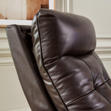 Genuine Leather Power Recliner (NEW)