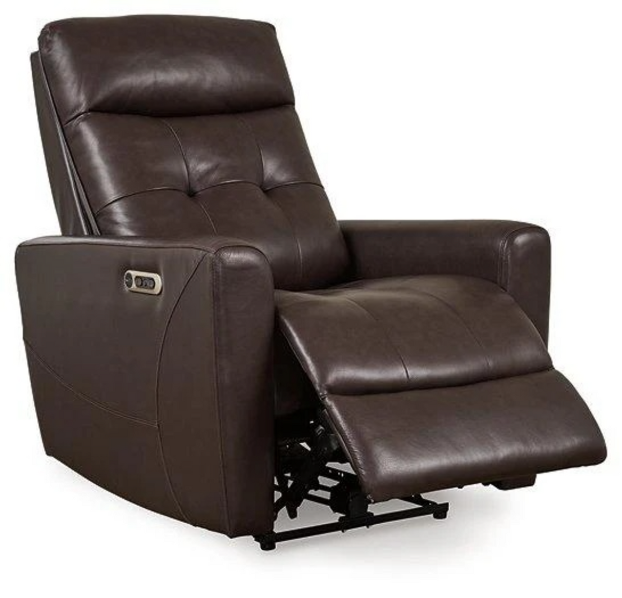 Genuine Leather Power Recliner (NEW)
