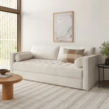 ARTICLE - Sven 88" Tufted Sofa Bed (Biscuit Cream) | ⏰ COMING SOON