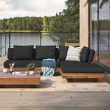 ARTICLE - Lubek 82.5" Outdoor Right Sectional (Slate Gray) | ⏰ COMING SOON